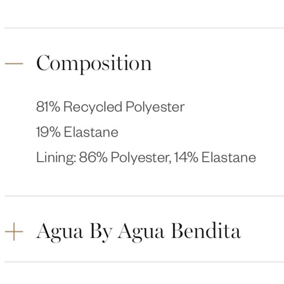 Agua by Agua Bendita Sandalo One Piece Swimsuit Sz L New With Tags - Picture 12 of 16